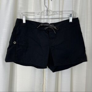Patagonia black nylon board shorts